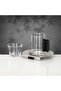 21 Pieces Tea & Coffee Set, Matt Nickel & Black - 3