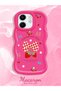 Infinix Smart 9 Compatible Case Camera Protector Red Silicone Couple Phone Case Strawberry Pattern - 2