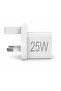 Hama Mini Charger UK,25W,PD/QC ,White - 3