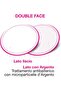 Double Face Maxi Oval Cotton Pads 40 Pieces, Silver - 3
