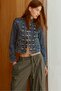 100% cotton buttoned denim jacket - 4