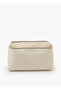 Textured Tote Bag with Pouch - 7