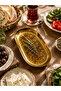 2-Piece Oval Presentation Tray |   Gold