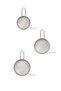 1816 3-Piece Stainless Wire Strainer Rice Strainer Steel Strainer Metal Strainer 7.5-8.5-10 cm - 5