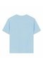 Girl's New York Printed Crew Neck Bebe Blue T-Shirt - 3
