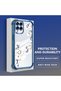 Samsung Galaxy M33 Compatible Transparent Back Four Corners Reinforced Impact Protection Silicone Case - 3