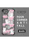 iPhone 16E/17E Compatible Transparent Back Four-Corner Reinforced Impact Protection Silicone Case
