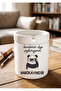 I Don'T Call Myself Awesome, I Call Myself Awesome Humor Themed Printed Ceramic Ashtray Odorless Ashtray Cigarette Holder