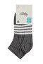 Derbili Striped 3-Piece Men's Booties Socks for 2-12 Years - Standard - 6