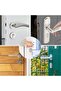 Door Lock Cylinder 70mm with 5 Computer Keys Lock Anti-Rust Suitable For Wooden Doors, Aluminum Doors - 6