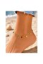 Drop Zircon Stone Colorful Women's Anklet