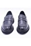 Sean Men's Genuine Leather Loafer Shoes -343 - 3