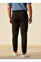 Plus Regular Fit Trousers with Pockets - 4