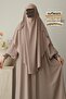 طقم هافسا بسحاب وشال وغطاء رأس وسُفَلّة وشاح هدية من تاش تشيستر - 4