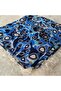 Handmade Needlework Writing, Scarf, Yemeni, Mevlit Cover, Head Cover, 4 Sides Embroidered, 100*100cm - 6