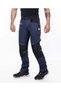 Work trousers in Cotton and Elastane, with reflective elements, 4XSTRETCH, with - 3