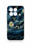 Mi 15t 5g Compatible Starry Night Pattern Silicone Case - 2