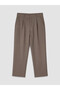 Lcw Vision Brown Relax Fit Pleated Men's Trousers - 5