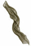 Glittery Chiffon Pareo Shawl 70X180 cm – Silver and Gold Glitter Beach Pareo - Lightweight Textured Multi-Purpose Shawl - 2