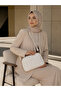 Women's New Season Printed Shoulder Bag 232053 Mh - 2