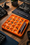 Electronics Repair and Hobby Work Tray – Screw and Small Parts Organizer (23 × 23 cm)