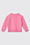 Baby Girl Crew Neck Fuchsia Sweatshirt - 2