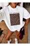 Women's New Attitude Leopard Printed Crewneck T-Shirt