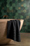Işıl Premium Bath Towel 70X140Cm - Black - 100% Cotton - 600 Gr/M2