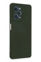 Aconcept Redmi Note 12 Pro 5g Case Nano Velvet Silicone - (31724) Dark Green - 3