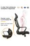 Breathable Ergonomic Mesh Office Chair | Chrome Base & Lumbar Support - 6