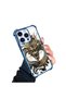 iPhone 14 Pro Compatible Transparent Back Four Corners Reinforced Impact Protection Silicone Case - 2