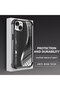 iPhone 15 Plus Compatible Transparent Back Four-Corner Reinforced Impact Protection Silicone Case - 4