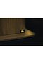 Point Plus Plot Curved Table with Drawer for Game Storage - Sky - 6