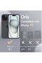 iPhone 15 Liquid Silicone Case - Slim Fit Soft Touch Protective Cover with Microfiber Lining & Camera Protection - 3