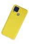 Aconcept Realme C15 Case Nano Inside Velvet Silicone (103543) - Yellow - 2