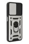 Aconcept Poco M5 Case Pars Silicone with Lens Ring (143759) - Silver - 2