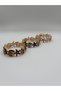 Rose Gold Steel Luxury Combination Bracelet with Shell and Star Detail - 2