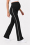 Wide Leg High Adjustable Waist Flexible Recovery Maternity Leggings - 6