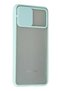 Aconcept Galaxy A02 Case Palm Frosted Camera Sliding Silicone (182251) - Turquoise - 3