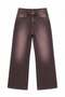 High Waist Wide Leg Jean Pants - 6