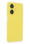 Aconcept Realme C55 Case Nano Inside Velvet Silicone (211439) - Yellow