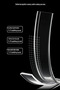 حافظة ACONCEPT لهاتف iPhone 14 Pro، غطاء Tron شفاف من Magsafe (224140) - Mi - 7