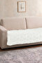Seat Cover Covering the Seating Area |   Self-Embossed Geometric Patterned |   Multi-Purpose Cover, Bedspread |   115X225 - 3