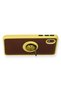 Aconcept Galaxy A01 Core Case Montreal Silicone Cover with Ring (224102) - Yellow - 3