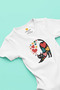100% Cotton Baby Bodysuit Good Morning Cat Printed Baby Bodysuit