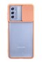 Aconcept Galaxy M52 5g Case Palm Frosted Camera Sliding Silicone (41533) - Pink