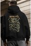 Metallica Rock Metal Music Band Back Printed Unisex Oversize Premium Hoodie