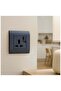 16A 250V Universal Wall Socket Outlet, Grey, Multi-Standard Power Socket - 6