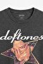 Unisex Regular Fit Deftones Chino Moreno Star Nu Metal Alternative Rock Anthracite Melange T-Shirt - 2