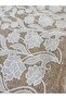 Black Cordone Floral Patterned Sequin Embroidered Luxury Lace Fabric |   Evening Dresses & Special Designs - 2